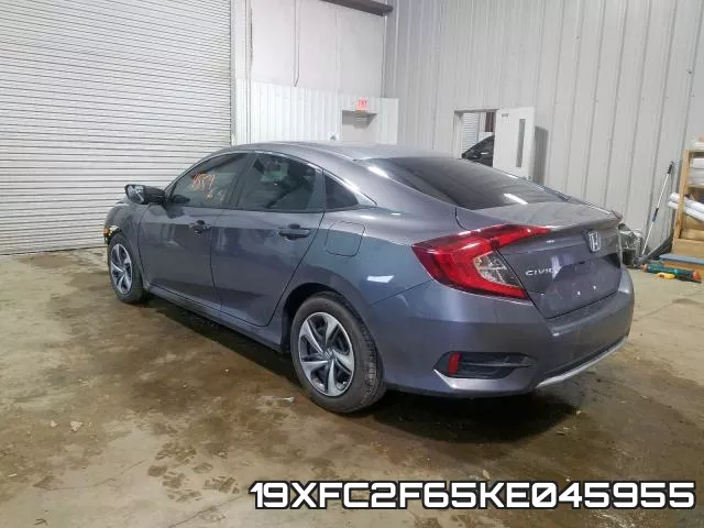 19XFC2F65KE045955 фото 4