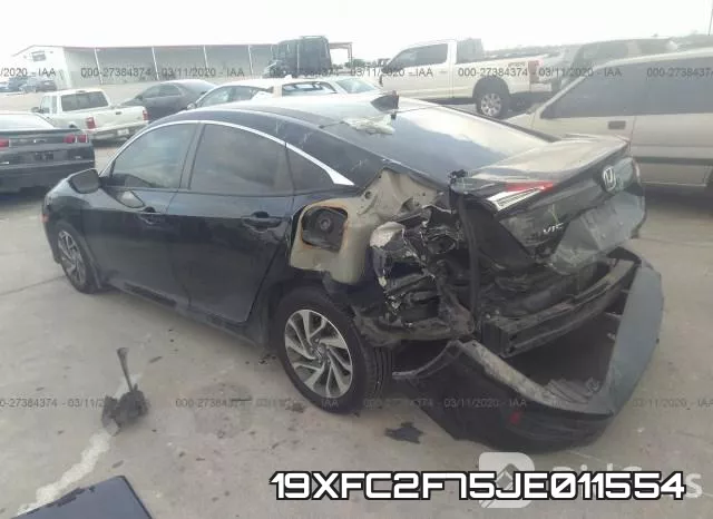 19XFC2F75JE011554 фото 4