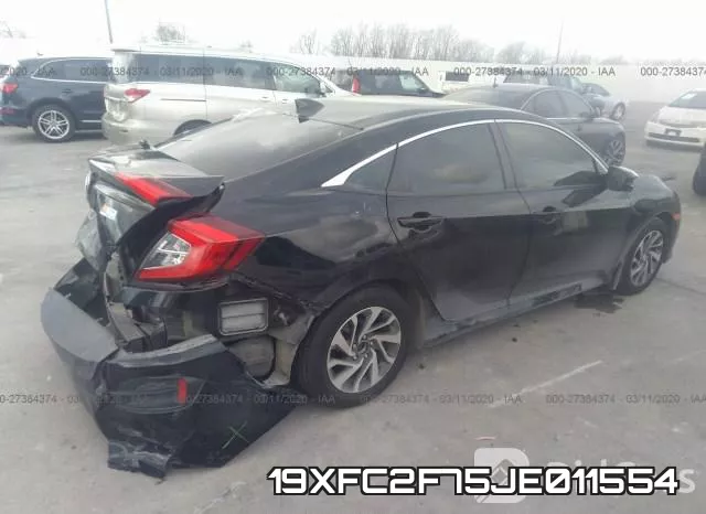 19XFC2F75JE011554 фото 5