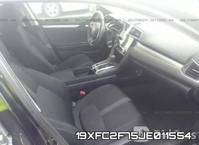 19XFC2F75JE011554 фото 6