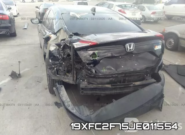 19XFC2F75JE011554 фото 7