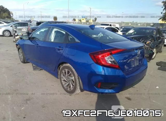 19XFC2F76JE018075 фото 4
