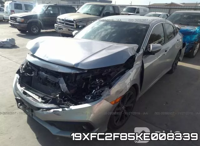 19XFC2F85KE008339 фото 3