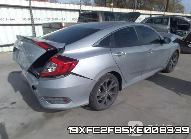 19XFC2F85KE008339 фото 5
