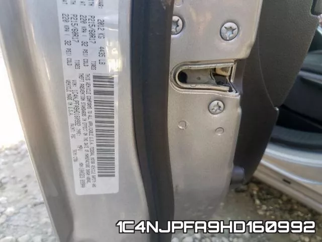 1C4NJPFA9HD160992 фото 2