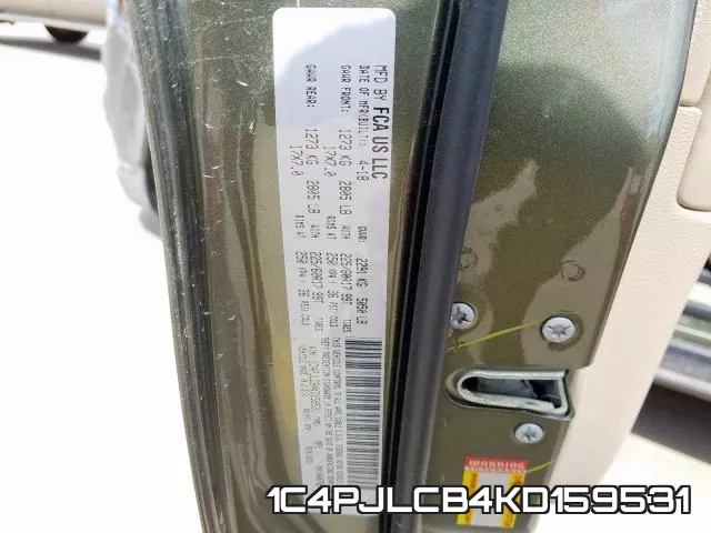 1C4PJLCB4KD159531 фото 2