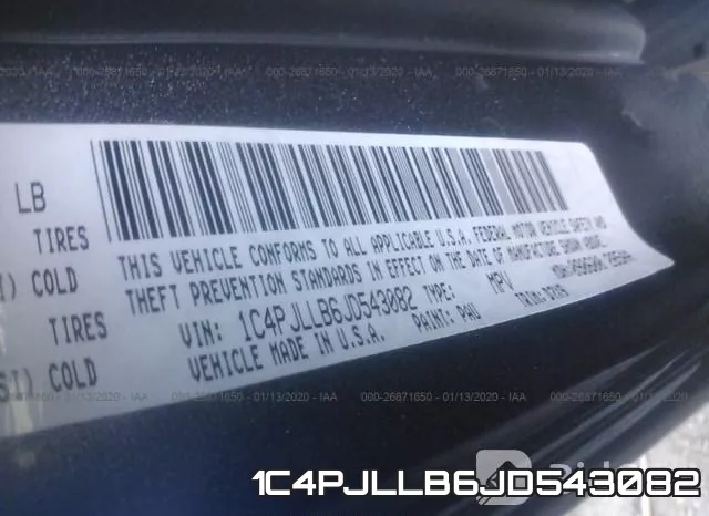 1C4PJLLB6JD543082 фото 10