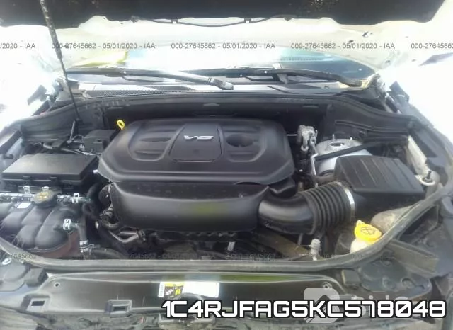 1C4RJFAG5KC578048 фото 2
