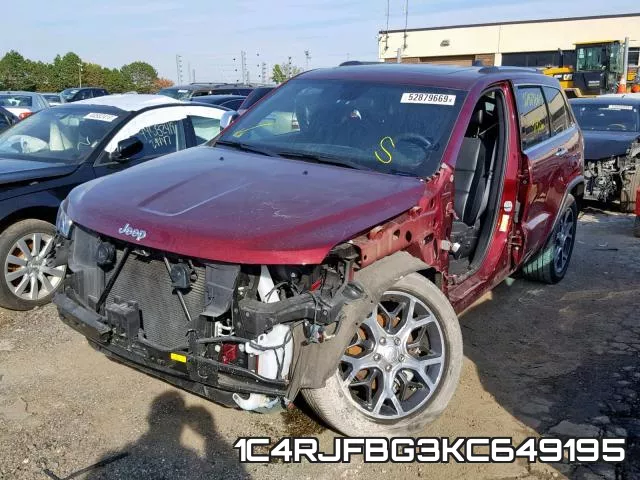 1C4RJFBG3KC649195 фото 3