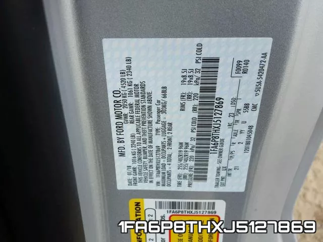 1FA6P8THXJ5127869 фото 2