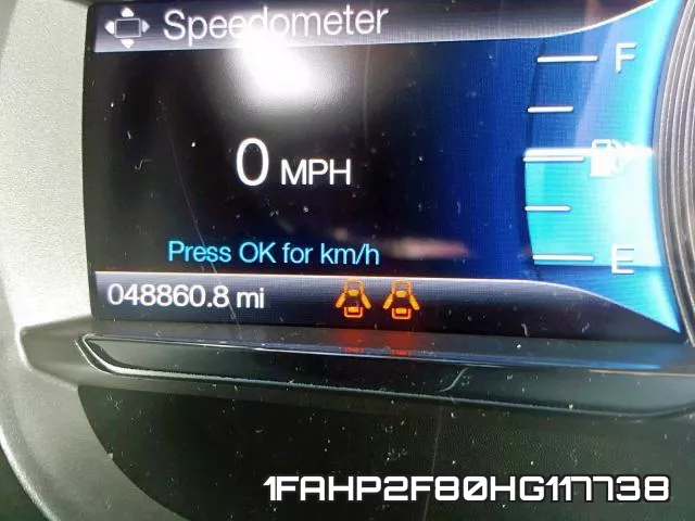 1FAHP2F80HG117738 фото 9