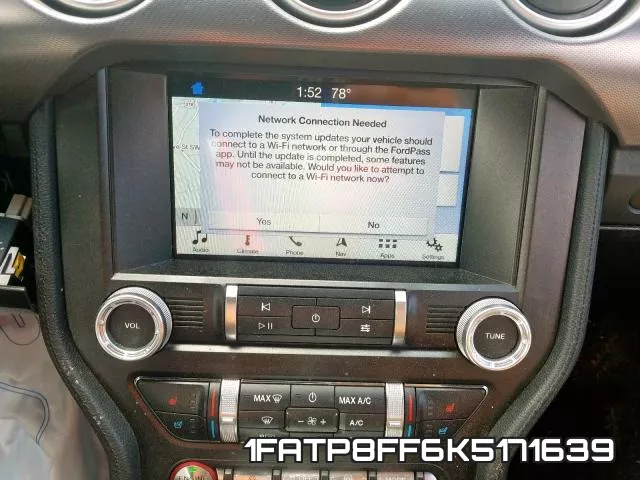 1FATP8FF6K5171639 фото 2