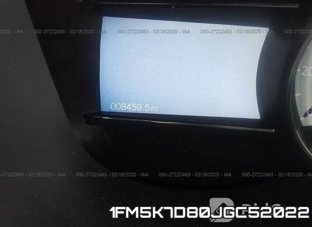 1FM5K7D80JGC52022 фото 8