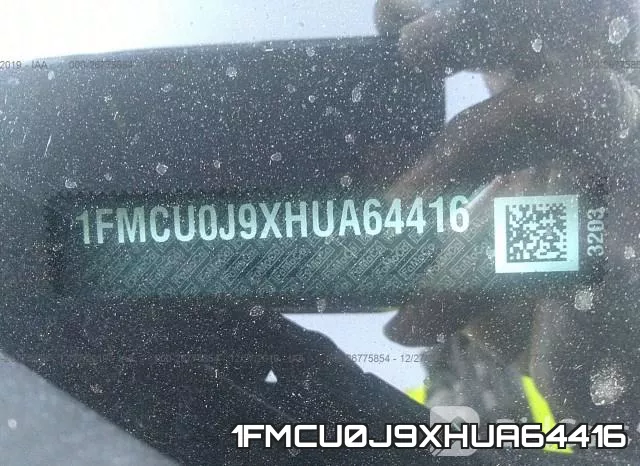 1FMCU0J9XHUA64416 фото 10
