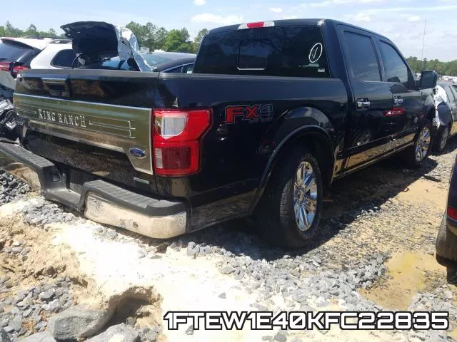 1FTEW1E40KFC22835 фото 5