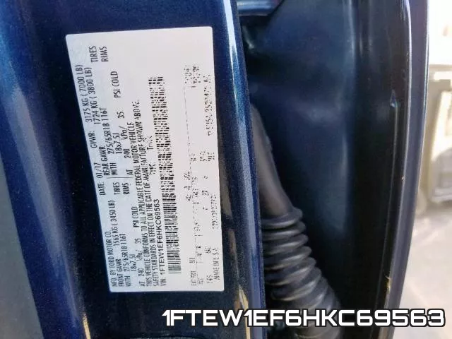 1FTEW1EF6HKC69563 фото 2