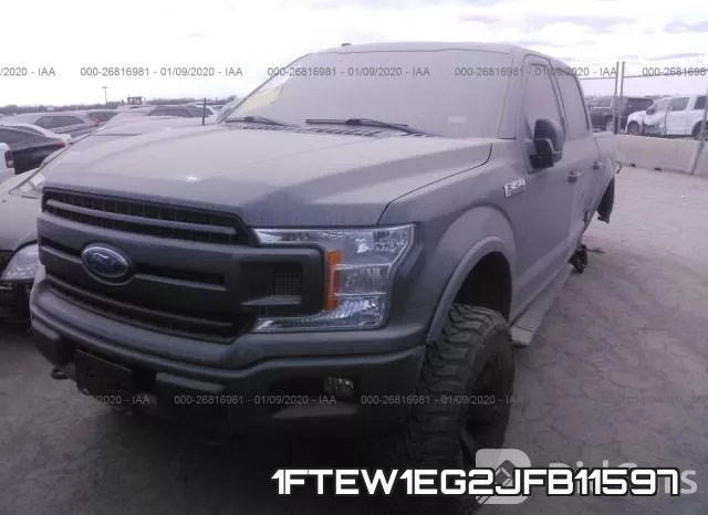 1FTEW1EG2JFB11597 фото 3