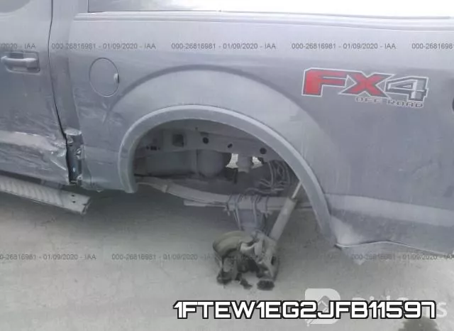 1FTEW1EG2JFB11597 фото 7