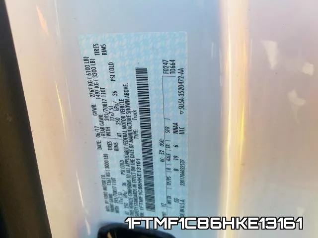 1FTMF1C86HKE13161 фото 2