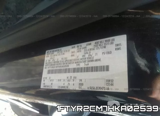 1FTYR2CM7HKA02539 фото 10
