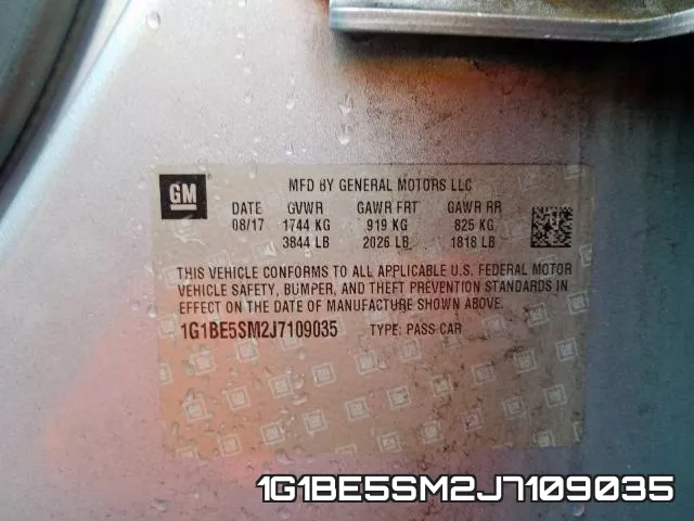 1G1BE5SM2J7109035 фото 2