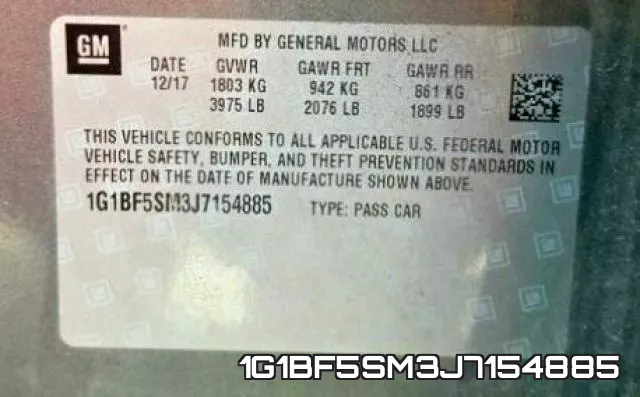 1G1BF5SM3J7154885 фото 2