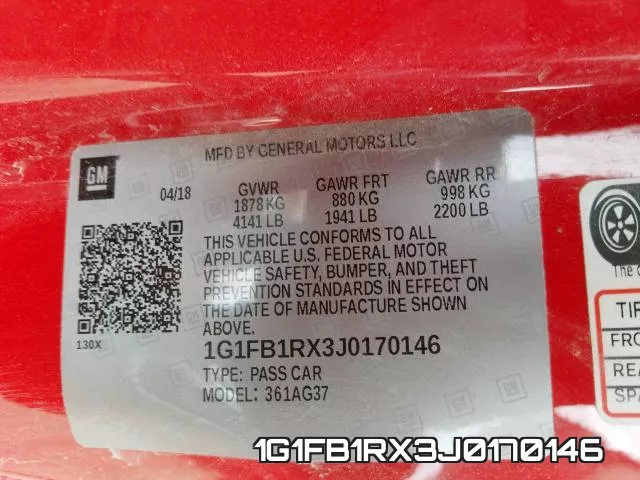 1G1FB1RX3J0170146 фото 2