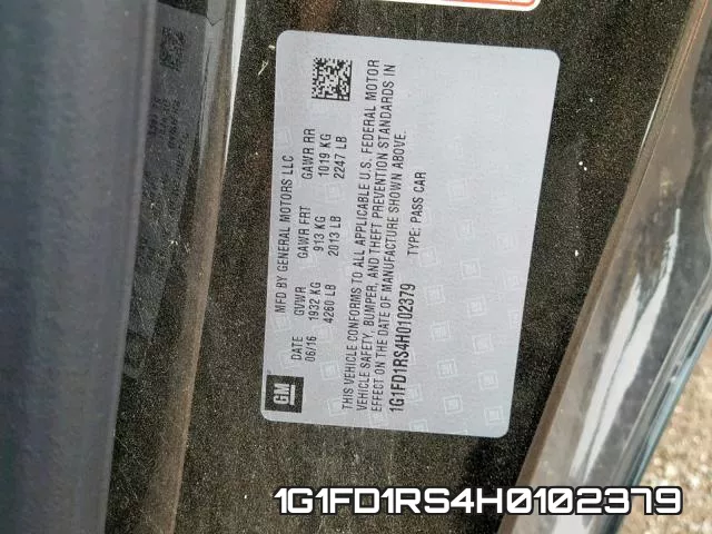 1G1FD1RS4H0102379 фото 2