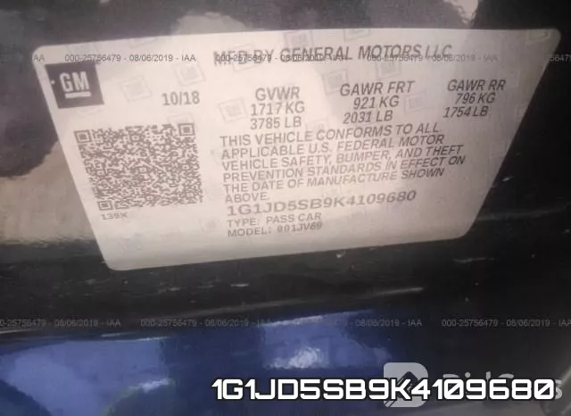1G1JD5SB9K4109680 фото 10