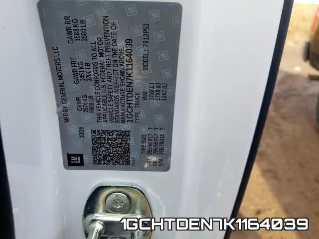 1GCHTDEN7K1164039 фото 2