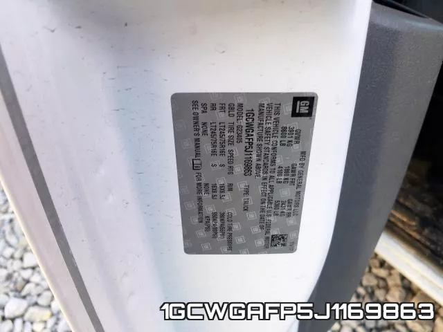 1GCWGAFP5J1169863 фото 2