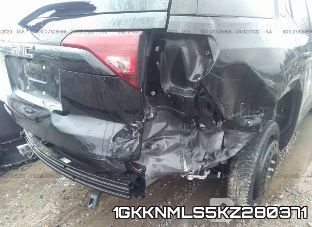 1GKKNMLS5KZ280371 фото 7