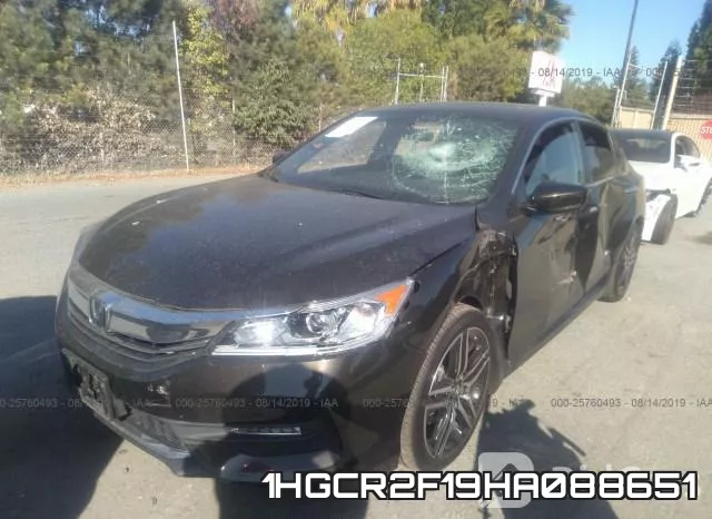 1HGCR2F19HA088651 фото 3