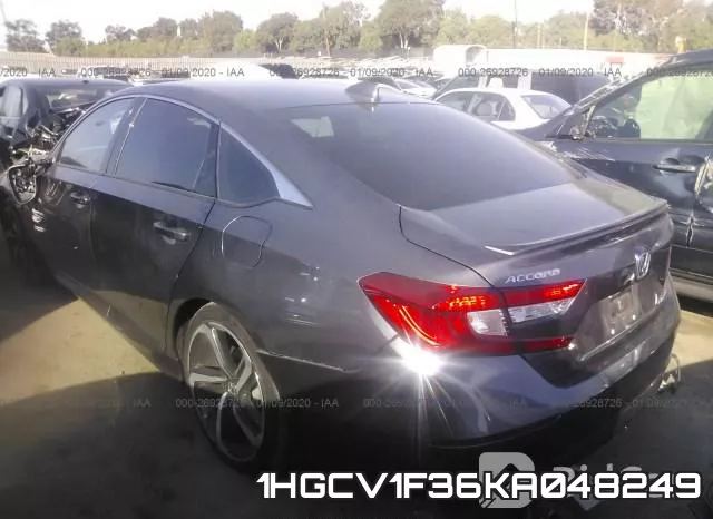 1HGCV1F36KA048249 фото 4