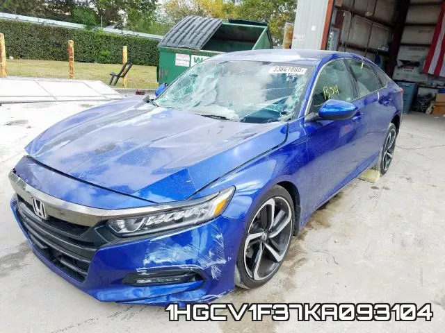 1HGCV1F37KA093104 фото 3