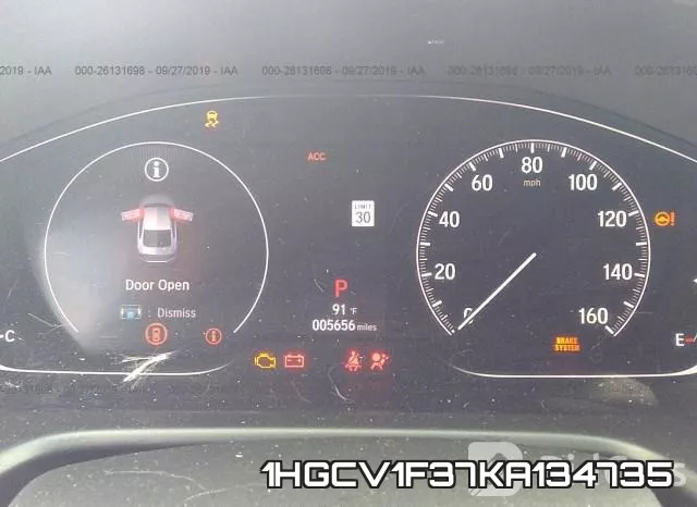 1HGCV1F37KA134735 фото 8