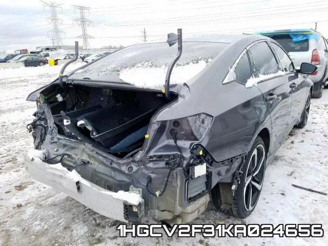 1HGCV2F31KA024656 фото 5