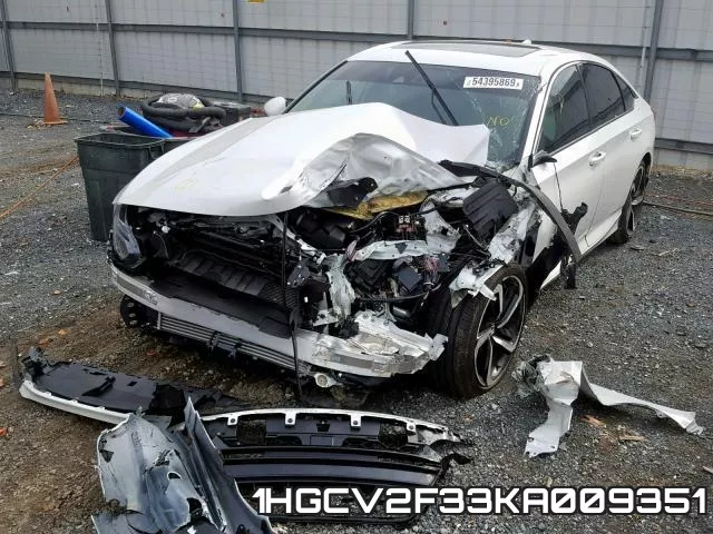 1HGCV2F33KA009351 фото 3