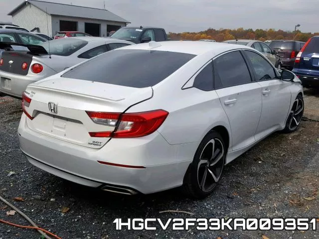1HGCV2F33KA009351 фото 5