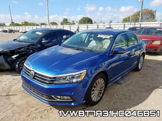 1VWBT7A31HC046851 фото 3