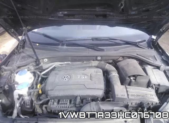 1VWBT7A33HC076708 фото 2
