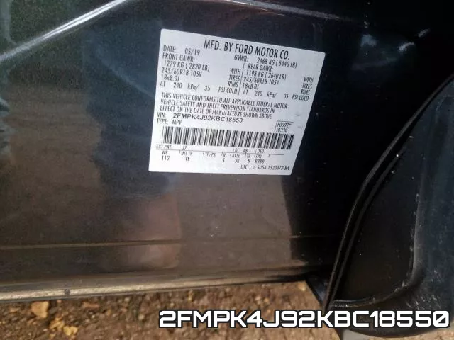 2FMPK4J92KBC18550 фото 2