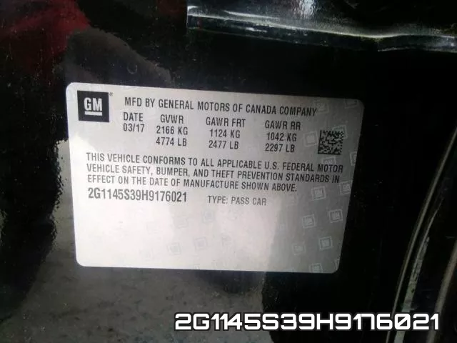 2G1145S39H9176021 фото 2