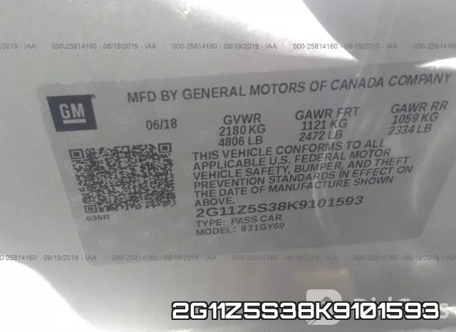 2G11Z5S38K9101593 фото 10