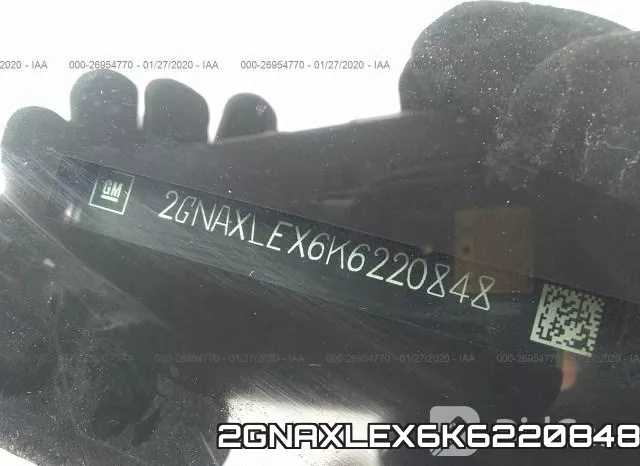 2GNAXLEX6K6220848 фото 10