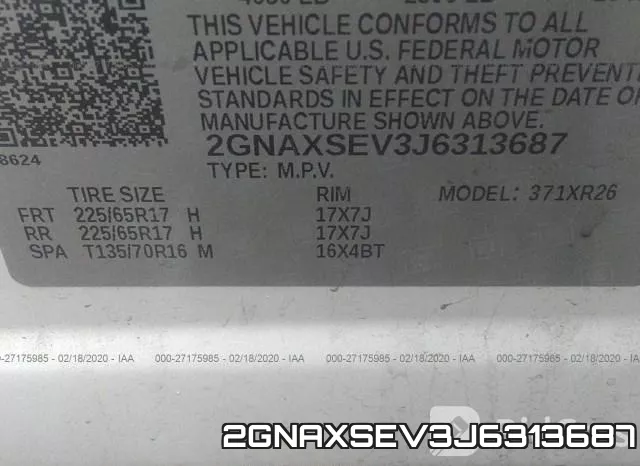 2GNAXSEV3J6313687 фото 10