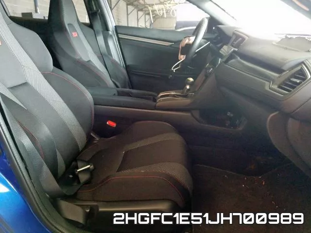 2HGFC1E51JH700989 фото 6