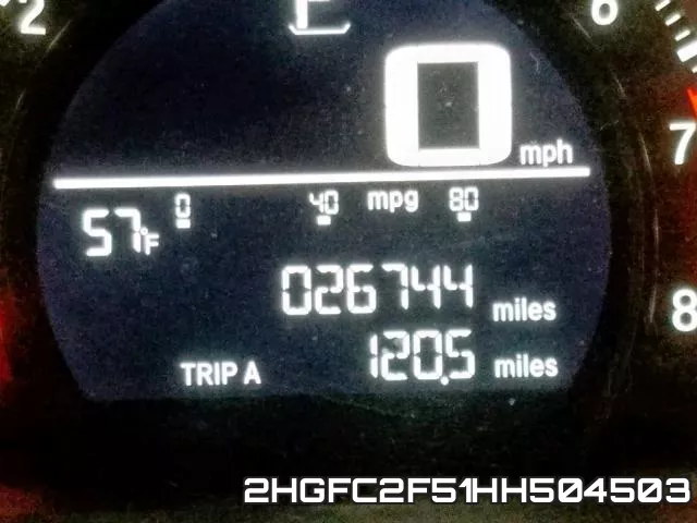 2HGFC2F51HH504503 фото 9