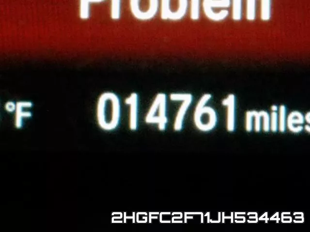 2HGFC2F71JH534463 фото 9