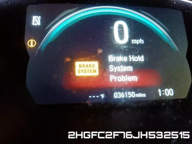 2HGFC2F76JH532515 фото 9